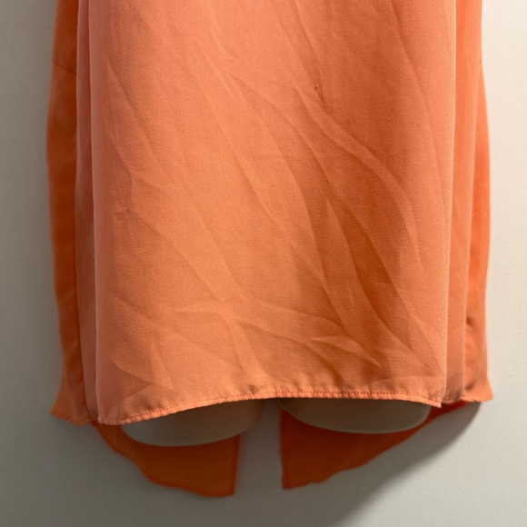 Mossimo Peach Tank Top Split Back Size Medium - Picture 7 of 15
